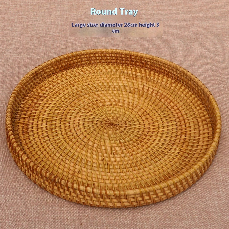 Vietnamese Handwoven Rattan Tray