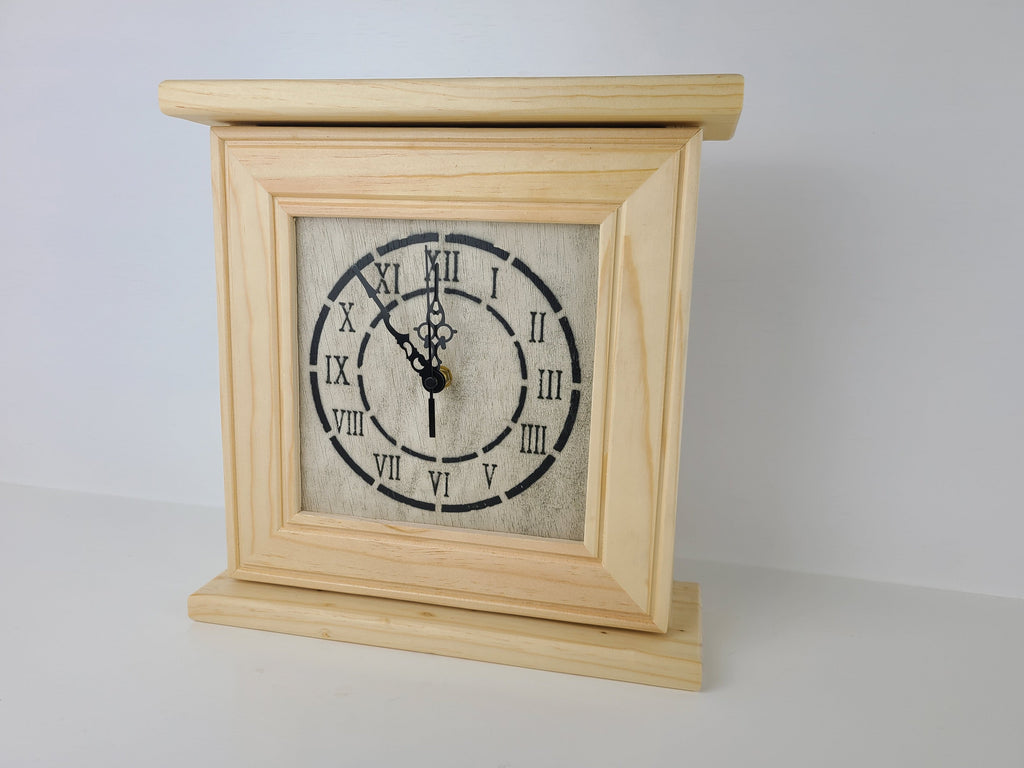 "Peacemaker” Wooden Gun Concealment Clock