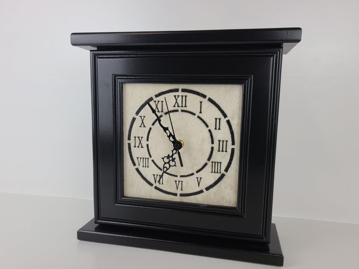 "Peacemaker” Wooden Gun Concealment Clock
