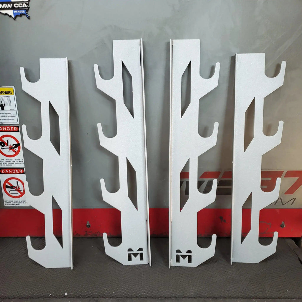 Wall-Mounted Vinyl, Tint, Paper & Cloth Wrap Rack - Modular Storage | Martin Metalwork"