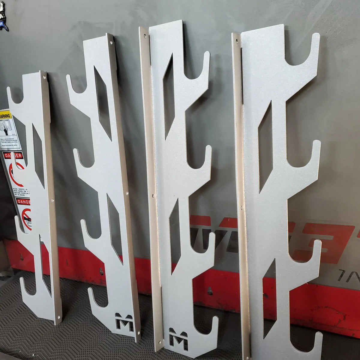 Wall-Mounted Vinyl, Tint, Paper & Cloth Wrap Rack - Modular Storage | Martin Metalwork"