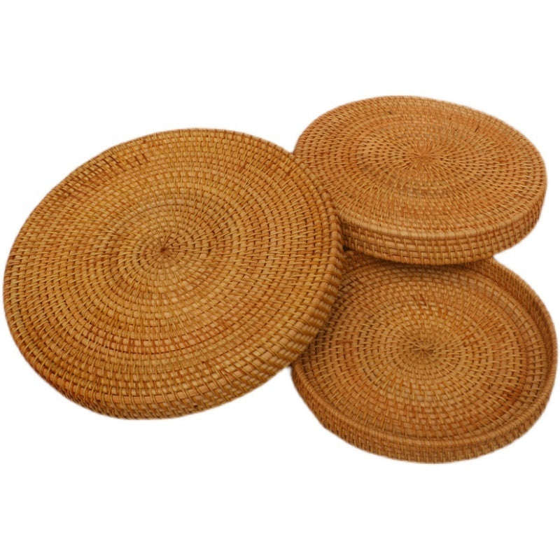 Vietnamese Handwoven Rattan Tray