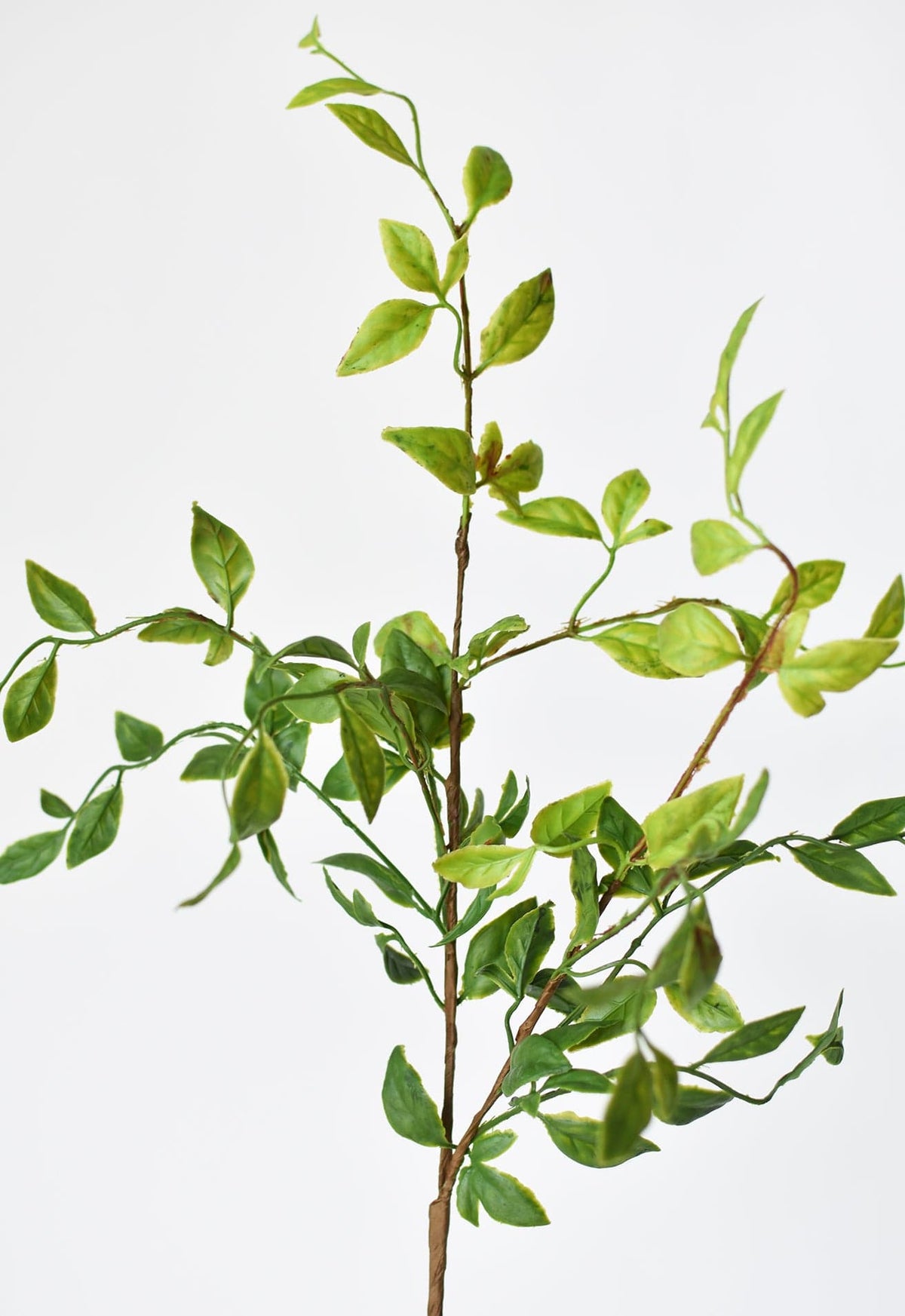 32" Faux Nandina Leaf Stem