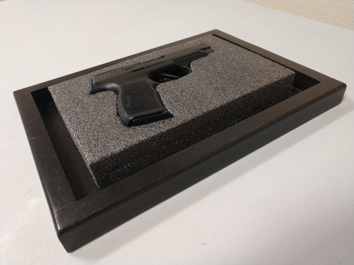 Wooden Gun Concealment Tissue Box