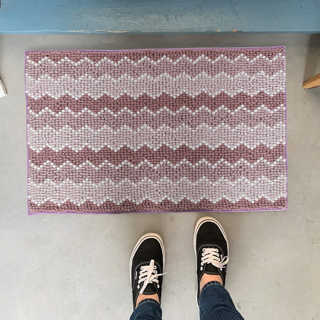 Kasentex Soft Absorbent Bath Rug - Plush Bathroom Mat