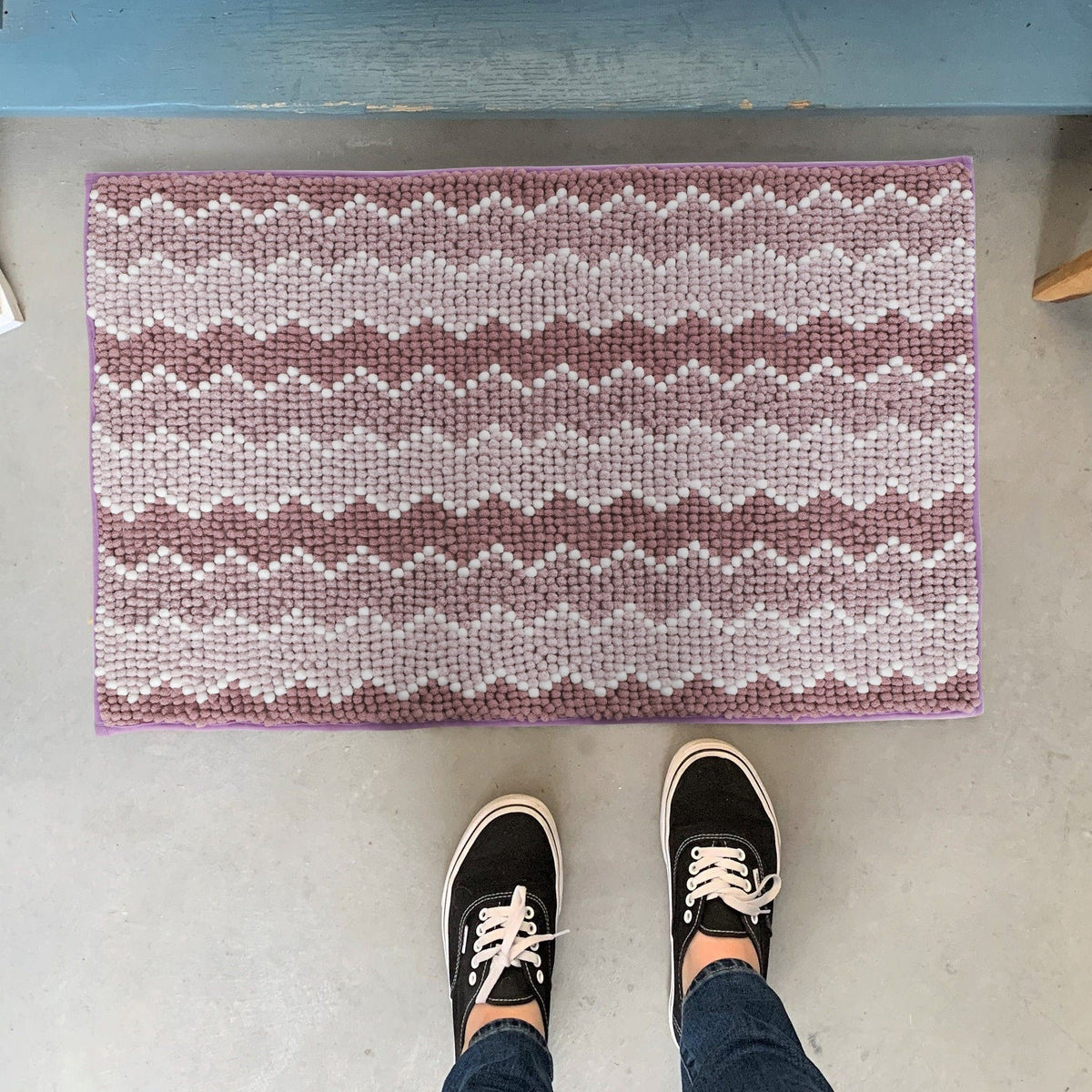 Kasentex Soft Absorbent Bath Rug - Plush Bathroom Mat