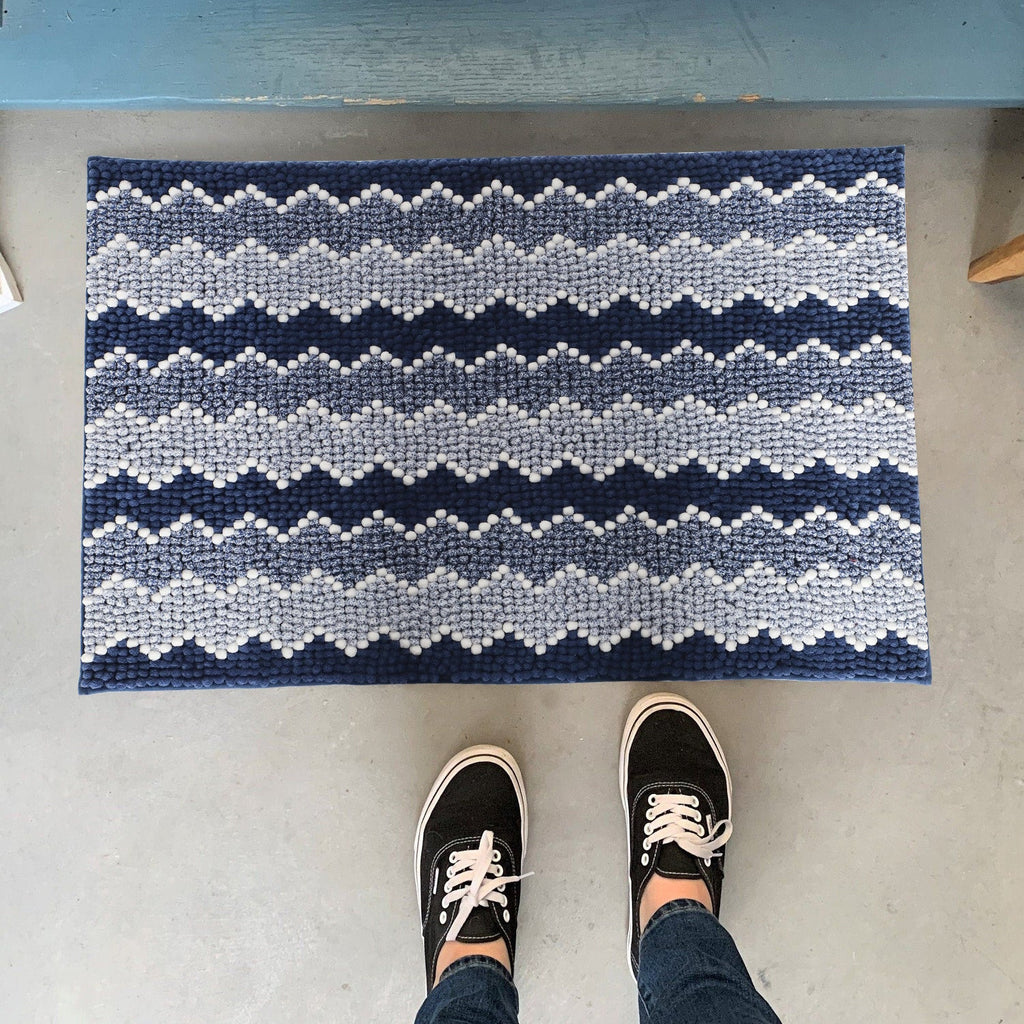 Kasentex Soft Absorbent Bath Rug - Plush Bathroom Mat