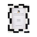 Picture Frame Silhouette Shuffled Collection Bone Inlay Multi-Color – 4x6, 5x7