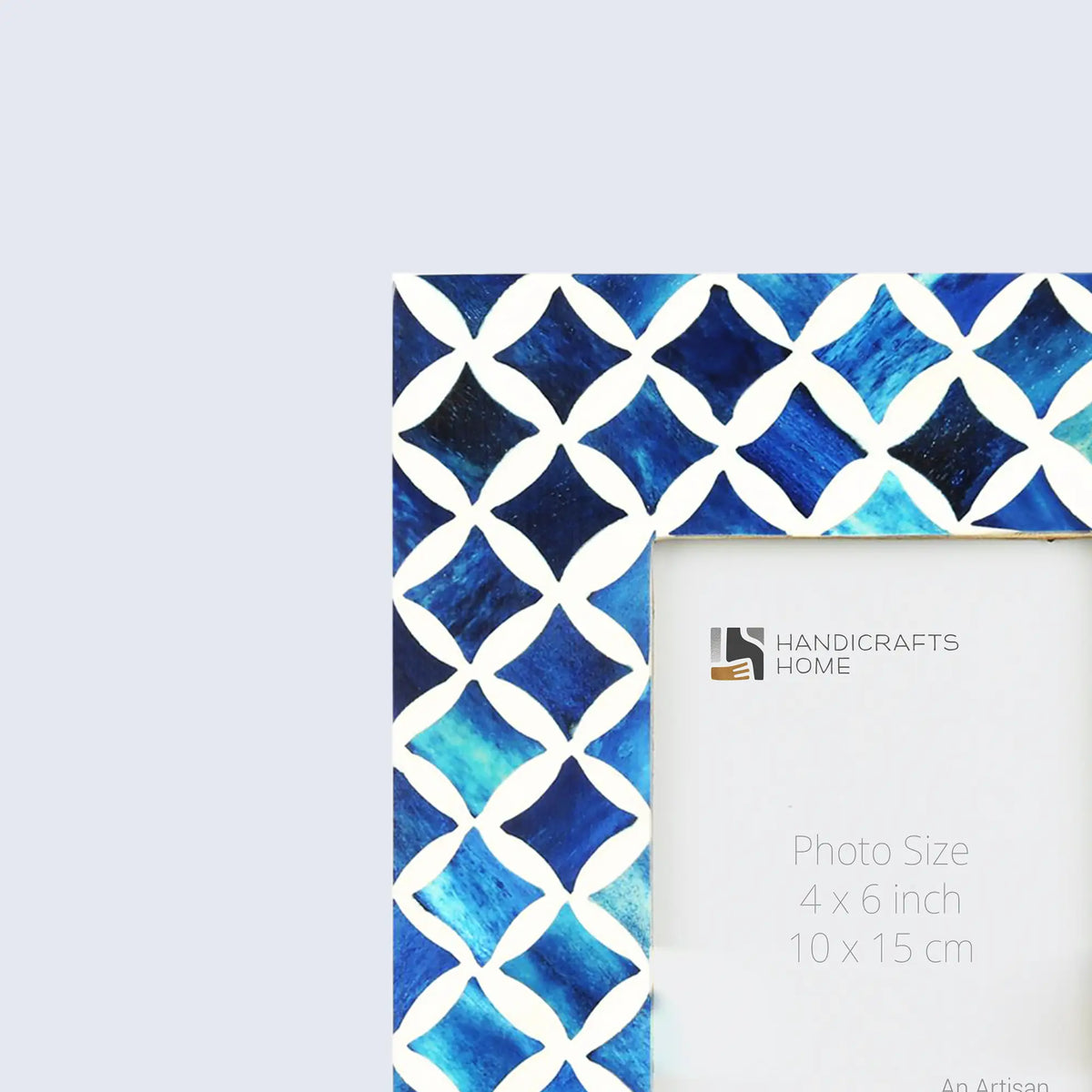 Picture Frame Mosaic Star Collection Bone & Resin Inlay in 3 Colors
