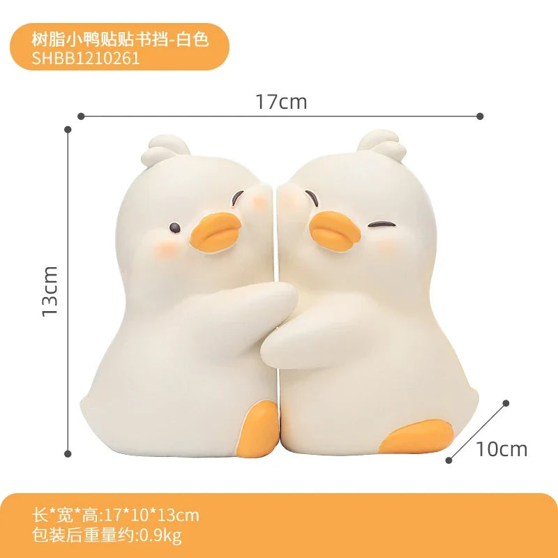 Adorable Duck Book Ends
