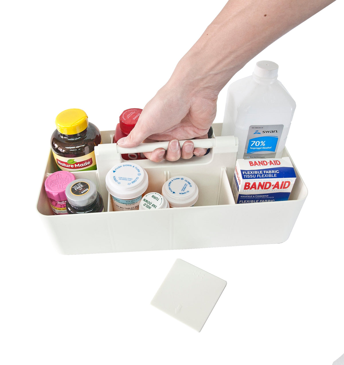 Enjoy Organizer - Large Portable Compartment Divided Storage Caddy - Made In USA