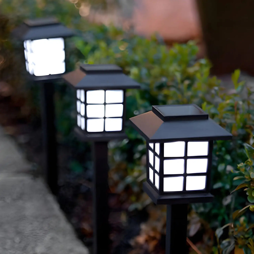 LED Solar Pathway Lights - Waterproof Outdoor Garden & Walkway Decor