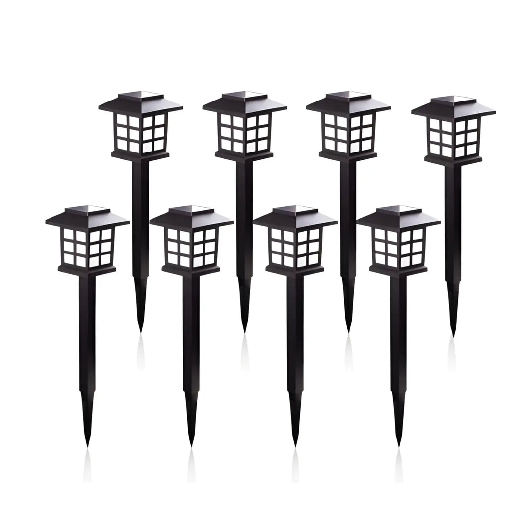 LED Solar Pathway Lights - Waterproof Outdoor Garden & Walkway Decor