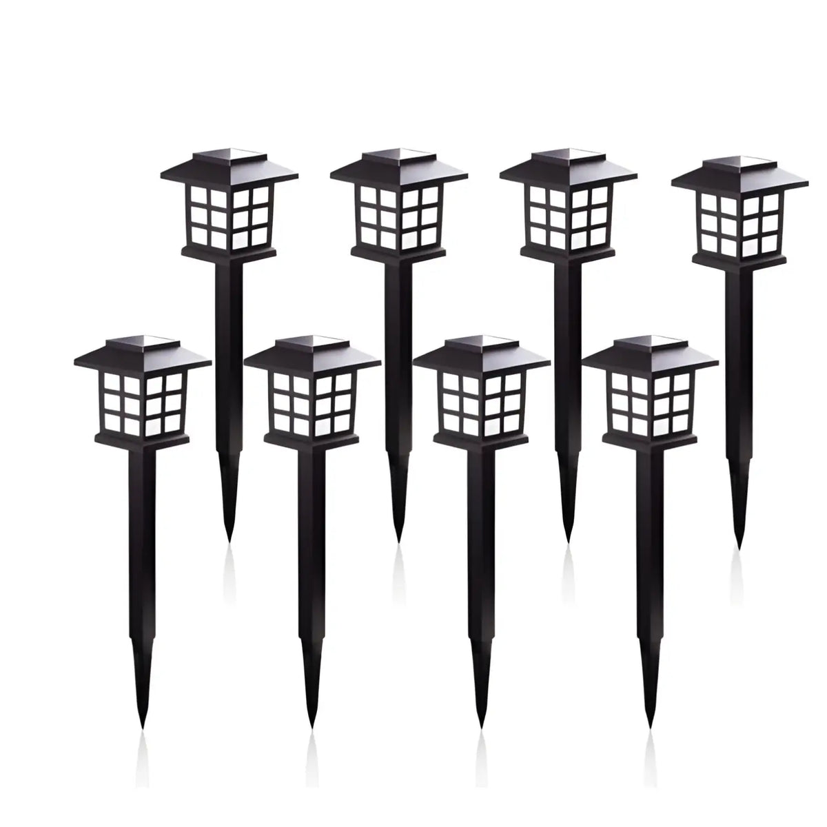 LED Solar Pathway Lights - Waterproof Outdoor Garden & Walkway Decor