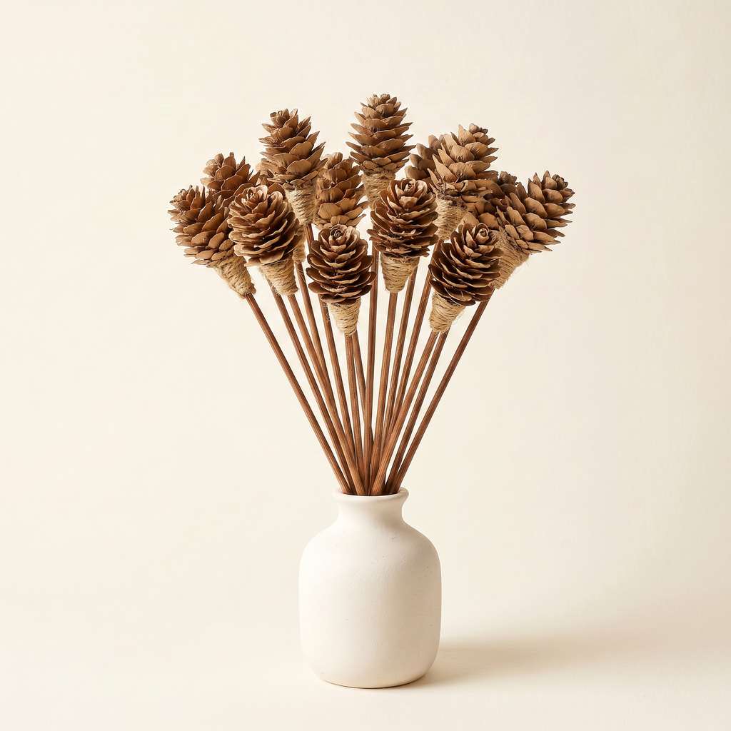 Mini Pinecone Reed Diffuser Sticks, 9" — 16 Pack