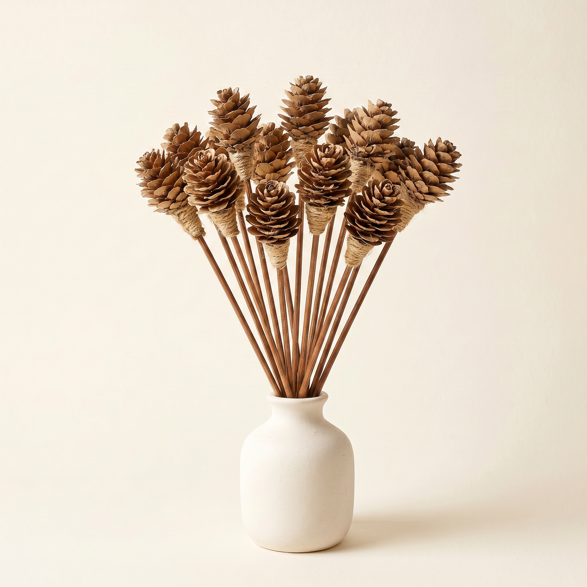 Mini Pinecone Reed Diffuser Sticks, 9" — 16 Pack