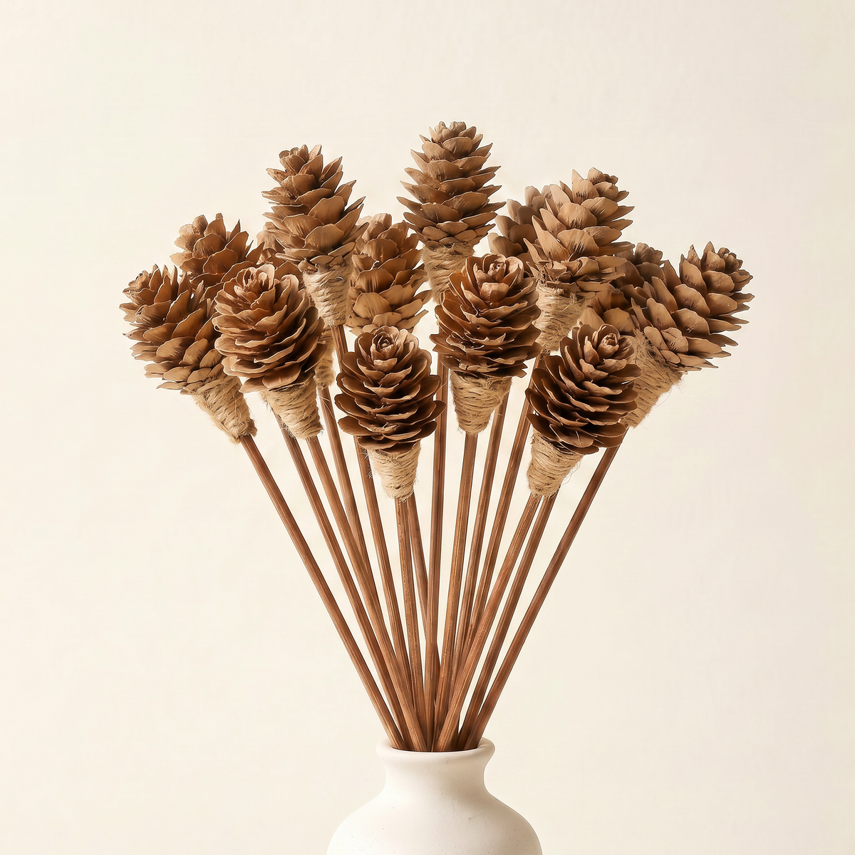 Mini Pinecone Reed Diffuser Sticks, 9" — 16 Pack