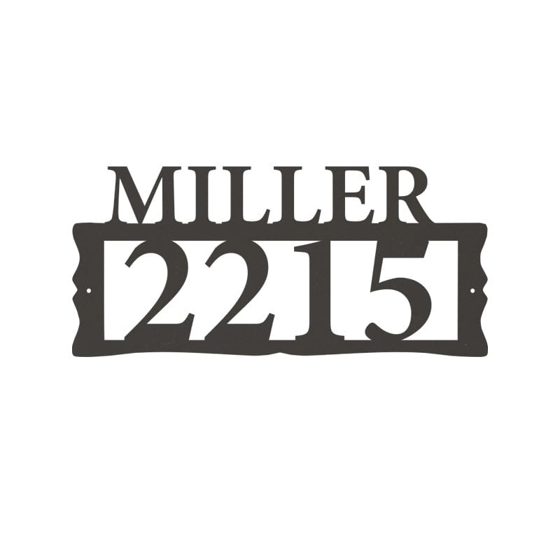 Personalized House Numbers – Custom Address Numbers | Durable Metal Signs