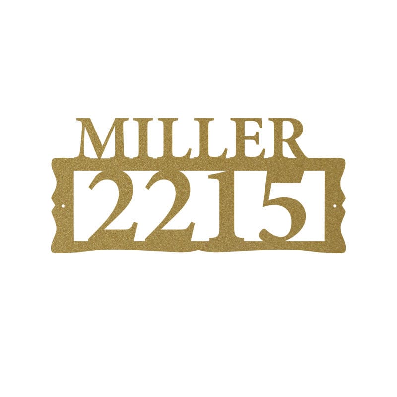 Personalized House Numbers – Custom Address Numbers | Durable Metal Signs