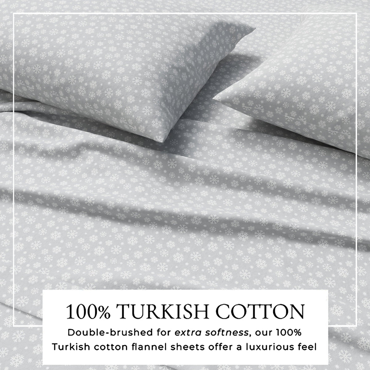Turkish Cotton Flannel Sheet - Belle Collection