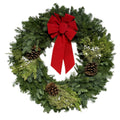Large Decorated Wreath Mixed Noble Fir 30"